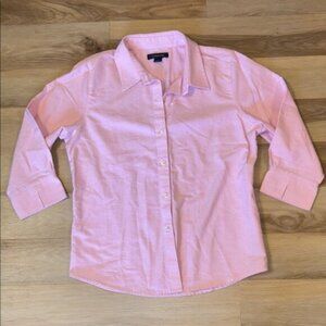 Lands' End Light Pink Dress Shirt